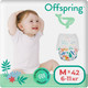 Миниатюра изображения товара Подгузники-трусики детские Offspring M 6-11кг Джунгли / OF02MA (42шт)