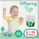 Миниатюра изображения товара Подгузники-трусики детские Offspring L 9-14кг Тропики / OF02LLEA (36шт)