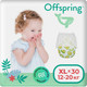 Миниатюра изображения товара Подгузники-трусики детские Offspring XL 12-20кг Авокадо / OF02XLAVO (30шт)