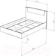 Миниатюра изображения товара Каркас кровати НК Мебель Hugo 140x200 / 72504916 (дуб гранж)