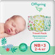 Миниатюра изображения товара Подгузники детские Offspring Travel Pack NB 2-4кг / OF01NB3LMLA (3шт)