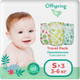 Миниатюра изображения товара Подгузники детские Offspring Travel Pack S 3-6кг / OF01S3LMLA (3шт)
