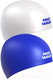 Миниатюра изображения товара Шапочка для плавания Mad Wave Reverse (белый/синий)
