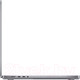 Миниатюра изображения товара Ноутбук Apple Macbook Pro 16" M1 Pro 2021 512GB / Z14V0008D (серый космос)