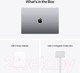 Миниатюра изображения товара Ноутбук Apple Macbook Pro 16" M1 Pro 2021 512GB / Z14V0008D (серый космос)