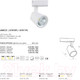 Миниатюра изображения товара Трековый светильник Arte Lamp Amico Piccolo A1810PL-1WH