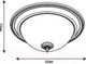 Миниатюра изображения товара Потолочный светильник Arte Lamp Porch A1305PL-2AB