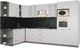 Миниатюра изображения товара Кухонный гарнитур Интерлиния Мила Деко 1.88x3.4 левая (белый/белый/кастилло темный)