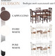 Миниатюра изображения товара Обеденная группа Tetchair Hudson Dining Set эконом (дерево гевея/Ivory White)