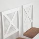 Миниатюра изображения товара Обеденная группа Tetchair Hudson Dining Set эконом (дерево гевея/Pure White)