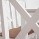 Миниатюра изображения товара Обеденная группа Tetchair Hudson Dining Set эконом (дерево гевея/Pure White)