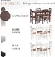 Миниатюра изображения товара Обеденная группа Tetchair Hudson Dining Set эконом (дерево гевея/Pure White)