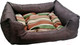 Миниатюра изображения товара Лежанка для животных Happy Friends Пухлик №2 Кантри-коричневый / stm 405