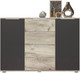 Миниатюра изображения товара Тумба НК Мебель Венеция 1300 / 72040080 (дуб серый крафт/графит)
