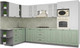 Миниатюра изображения товара Кухонный гарнитур Интерлиния Мила Деко 1.88x3.4 левая (белый/мята/опал светлый)