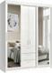 Миниатюра изображения товара Шкаф-купе Евва Престиж 170 BB.2 / ПР-4D2Z3S (белый)