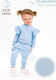 Миниатюра изображения товара Комплект одежды для малышей Amarobaby Fashion / AB-OD21-FS2/19-56 (голубой, р. 56)