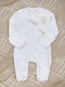 Миниатюра изображения товара Комбинезон для малышей Amarobaby Fashion / AB-OD21-FS3/33-68 (молочный, р. 68)