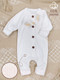 Миниатюра изображения товара Комбинезон для малышей Amarobaby Fashion / AB-OD21-FS5/33-56 (молочный, р. 56)