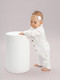 Миниатюра изображения товара Комбинезон для малышей Amarobaby Fashion / AB-OD21-FS5/33-56 (молочный, р. 56)