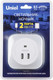 Миниатюра изображения товара Ночник Uniel DTL-321 White/Sensor/2USB / UL-00007348