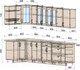 Миниатюра изображения товара Кухонный гарнитур Интерлиния Мила Крафт 1.2x2.9 (дуб снежный)