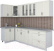 Миниатюра изображения товара Кухонный гарнитур Интерлиния Мила Крафт 1.2x2.9 (дуб снежный)