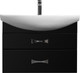 Миниатюра изображения товара Тумба под умывальник Акватон Адель 80 / 1A193801AF950 (черный)