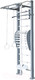 Миниатюра изображения товара Детский спортивный комплекс Perfetto Sport Scala In Legno 1 Grigio / PS-114