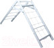 Миниатюра изображения товара Детский спортивный комплекс Perfetto Sport Scala In Legno 2 Grigio / PS-117