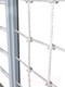 Миниатюра изображения товара Детский спортивный комплекс Perfetto Sport Scala In Legno Con Rete Grigio / PS-124