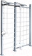 Миниатюра изображения товара Детский спортивный комплекс Perfetto Sport Scala In Legno Con Rete Grigio / PS-124