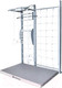 Миниатюра изображения товара Детский спортивный комплекс Perfetto Sport Scala In Legno Con Rete 1 Grigio / PS-127