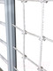 Миниатюра изображения товара Детский спортивный комплекс Perfetto Sport Scala In Legno Con Rete 2 Grigio / PS-130