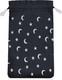 Миниатюра изображения товара Мешочек для гадальных карт Lo Scarabeo Tarot Bag Mini Moon and Stars / BTM01