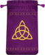 Миниатюра изображения товара Мешочек для гадальных карт Lo Scarabeo Tarot Bag Mini Triple Goddess / BTM03