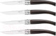 Миниатюра изображения товара Набор столовых ножей Opinel VRI Ebony / 0018275 (4шт)