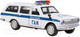 Миниатюра изображения товара Автомобиль игрушечный Технопарк ГАЗ-2402 Волга Полиция / 2402-12SLPOL-WH