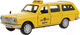 Миниатюра изображения товара Автомобиль игрушечный Технопарк ГАЗ-2402 Волга Такси / 2402-12SLTAX-YE
