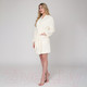 Миниатюра изображения товара Халат Экономь и я 4560896 (р.50-52, молочный)