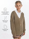Миниатюра изображения товара Кардиган детский Amarobaby Knit / AB-OD21-KNIT19/03-110 (бежевый, р.110)