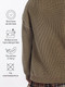 Миниатюра изображения товара Кардиган детский Amarobaby Knit / AB-OD21-KNIT19/03-110 (бежевый, р.110)