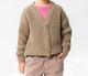 Миниатюра изображения товара Кофта для малышей Amarobaby Knit / AB-OD21-KNIT19/03-98 (бежевый, р.98)