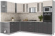 Миниатюра изображения товара Кухонный гарнитур Интерлиния Мила 1.88x3.0 левая (вудлайн кремовый/антрацит/опал светлый)
