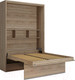 Миниатюра изображения товара Шкаф-кровать трансформер Макс Стайл Falcon 36мм 140x200 (дуб бардолино натуральный Н1145 ST10)