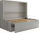 Миниатюра изображения товара Шкаф-кровать трансформер Макс Стайл Bora 36мм 140x200 Sofa (светло-серый U708 ST9)