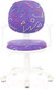 Миниатюра изображения товара Кресло детское Бюрократ CH-W 356AXSN (фиолетовый Sticks 08/пластик белый)