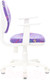 Миниатюра изображения товара Кресло детское Бюрократ CH-W 356AXSN (фиолетовый Sticks 08/пластик белый)