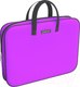 Миниатюра изображения товара Папка-портфель Erich Krause Neon Violet / 54672