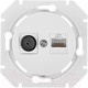Миниатюра изображения товара Розетка Bylectrica Прованс ТК-6351 (белый)